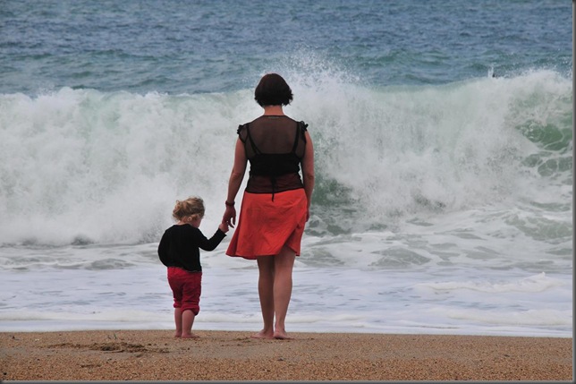 The beach at Biarritz